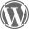 wordpress icon